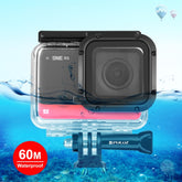 Estuche de buceo PULUZ de 60 m de profundidad submarina, carcasa impermeable para cámara Insta360 One RS 4K Edition, para estuche de buceo Insta360 One RS 4K Edition